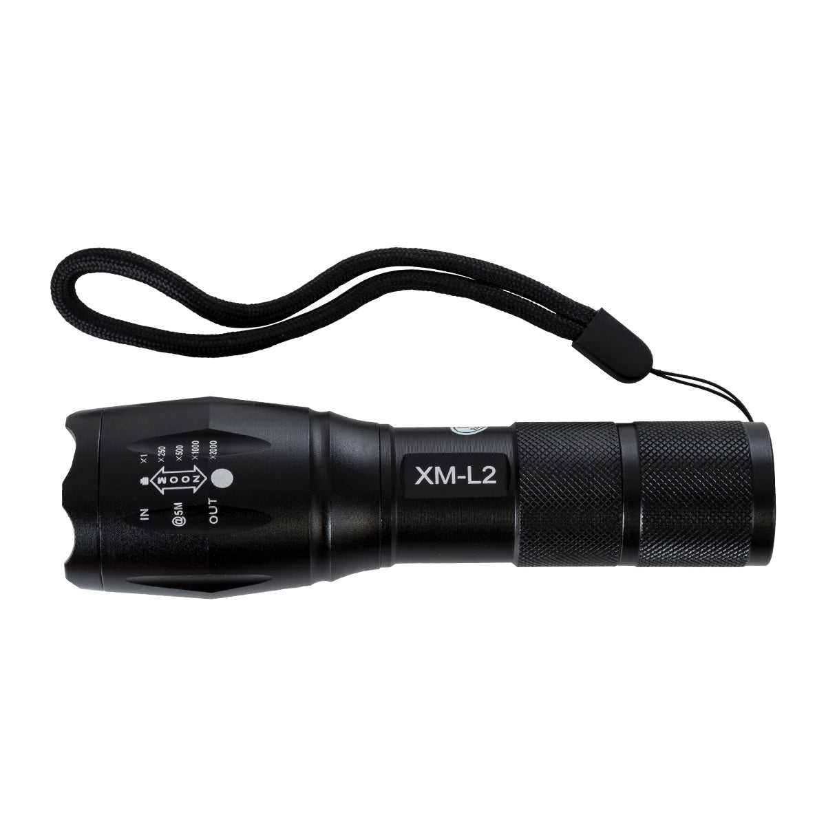 GLOBOSTAR® HANDLAMP 79041 Φακός Χειρός LED 10W 1000lm 5~60° DC 5V με Επαναφορτιζόμενη Μπαταρία Li-ion 3.7V 1x18650 3000mAh IP20 Ψυχρό Λευκό 6000K - CREE XML2-T6 Chip - Μ13.5 x Π4 x Υ4cm - 1 Χρόνο Εγγύηση - ledmania.gr