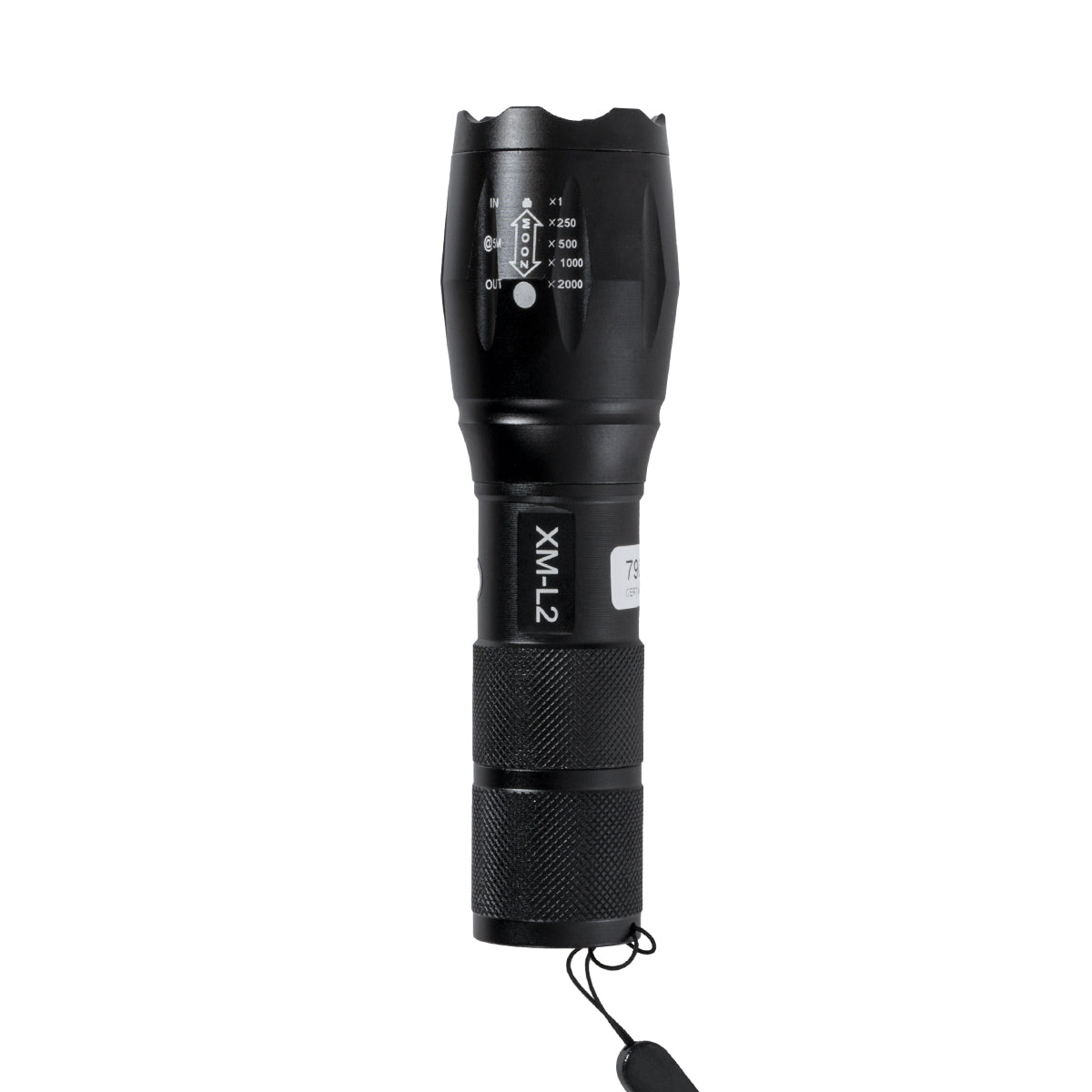 GLOBOSTAR® HANDLAMP 79041 Φακός Χειρός LED 10W 1000lm 5~60° DC 5V με Επαναφορτιζόμενη Μπαταρία Li-ion 3.7V 1x18650 3000mAh IP20 Ψυχρό Λευκό 6000K - CREE XML2-T6 Chip - Μ13.5 x Π4 x Υ4cm - 1 Χρόνο Εγγύηση - ledmania.gr