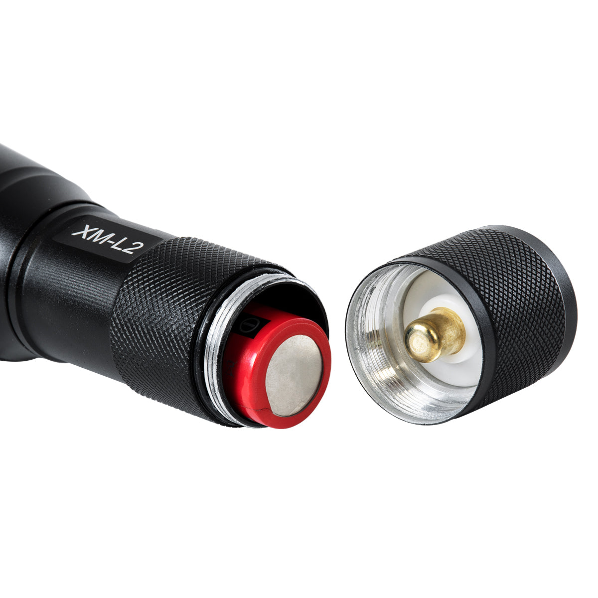 GLOBOSTAR® HANDLAMP 79041 Φακός Χειρός LED 10W 1000lm 5~60° DC 5V με Επαναφορτιζόμενη Μπαταρία Li-ion 3.7V 1x18650 3000mAh IP20 Ψυχρό Λευκό 6000K - CREE XML2-T6 Chip - Μ13.5 x Π4 x Υ4cm - 1 Χρόνο Εγγύηση - ledmania.gr