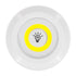 GLOBOSTAR® NEONSIGN 79044 Διακοσμητικό Φωτιστικό Τοίχου Νυκτός με RF Ασύρματο Χειριστήριο LED 6W 600lm 120° DC 3.6V με 11xAAA Μπαταρίες IP20 Ψυχρό Λευκό 6000K Dimmable - Μ9 x Π2.3 x Υ9cm - Πακέτο 3 Τεμαχίων - 2 Χρόνια Εγγύηση
