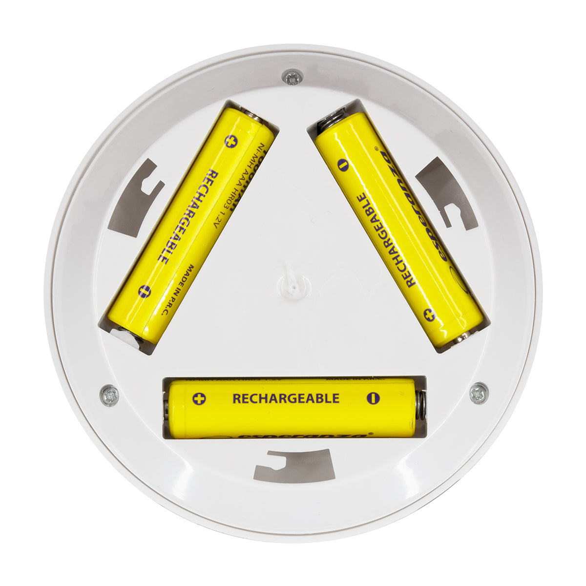 GLOBOSTAR® NEONSIGN 79044 Διακοσμητικό Φωτιστικό Τοίχου Νυκτός με RF Ασύρματο Χειριστήριο LED 6W 600lm 120° DC 3.6V με 11xAAA Μπαταρίες IP20 Ψυχρό Λευκό 6000K Dimmable - Μ9 x Π2.3 x Υ9cm - Πακέτο 3 Τεμαχίων - 2 Χρόνια Εγγύηση