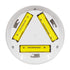 GLOBOSTAR® NEONSIGN 79044 Διακοσμητικό Φωτιστικό Τοίχου Νυκτός με RF Ασύρματο Χειριστήριο LED 6W 600lm 120° DC 3.6V με 11xAAA Μπαταρίες IP20 Ψυχρό Λευκό 6000K Dimmable - Μ9 x Π2.3 x Υ9cm - Πακέτο 3 Τεμαχίων - 2 Χρόνια Εγγύηση