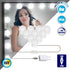 GLOBOSTAR® MIRRORPEARLS 79047 Μοντέρνο Φωτιστικό Γιρλάντα Καθρέπτη Μακιγιάζ με USB 5.0 LED 8W 800lm 260° DC 5V Αδιάβροχο IP54 Ρυθμιζόμενο Λευκό CCT με Ενσωματωμένο Χειριστήριο από 2700K έως 6000K Dimmable - Sanan SMD Chip - Λευκό - Μ200 x Π4.5 x Υ4.9cm...