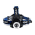 GloboStar® 79055 Φακός Κεφαλής Επαναφορτιζόμενος LED CREE XML2-T6 Chip 10 Watt 800lm με 2 x 18650 Μπαταρίες 5200mAh - Ψυχρό Λευκό 6000K - Μ8.5 x Π6.5 x Υ7cm - ledmania.gr