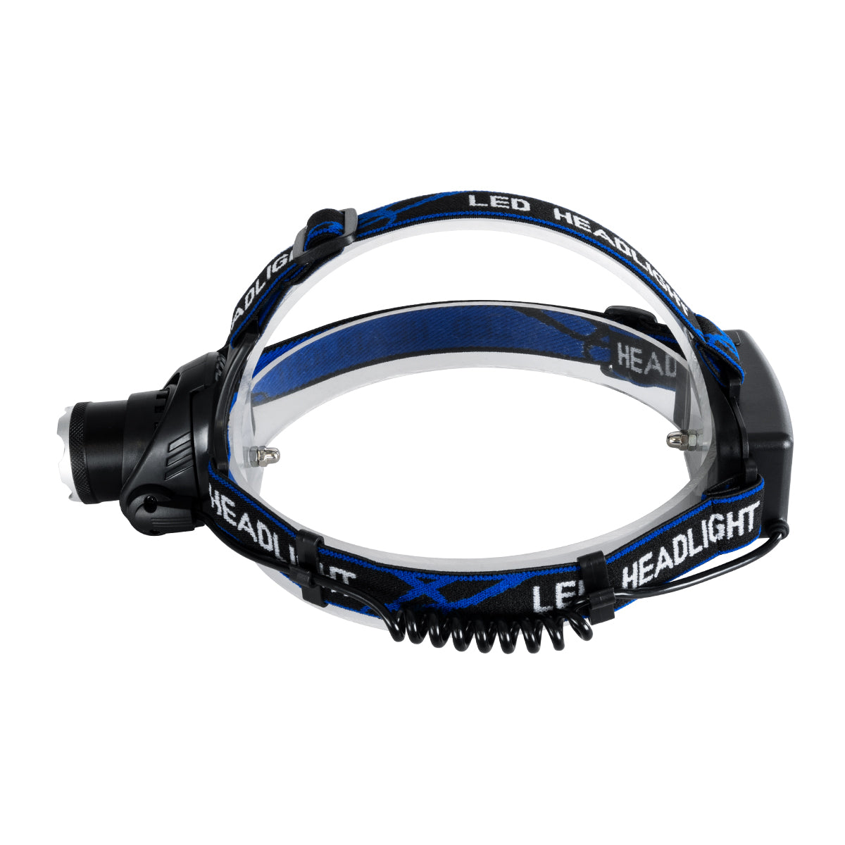 GloboStar® 79055 Φακός Κεφαλής Επαναφορτιζόμενος LED CREE XML2-T6 Chip 10 Watt 800lm με 2 x 18650 Μπαταρίες 5200mAh - Ψυχρό Λευκό 6000K - Μ8.5 x Π6.5 x Υ7cm - ledmania.gr