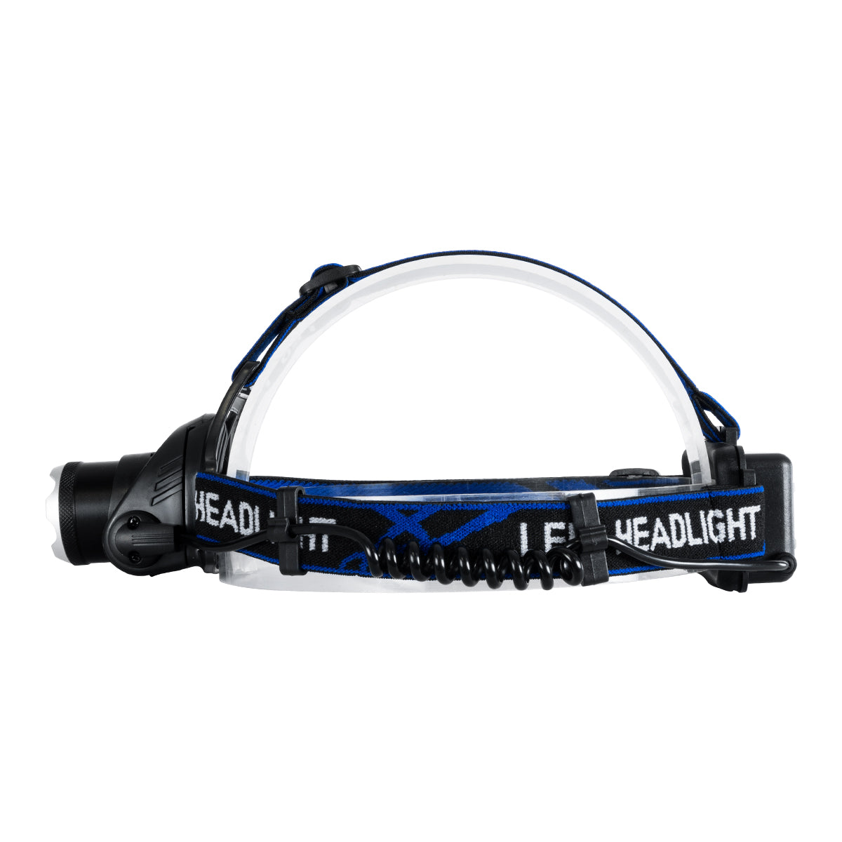 GloboStar® 79055 Φακός Κεφαλής Επαναφορτιζόμενος LED CREE XML2-T6 Chip 10 Watt 800lm με 2 x 18650 Μπαταρίες 5200mAh - Ψυχρό Λευκό 6000K - Μ8.5 x Π6.5 x Υ7cm - ledmania.gr