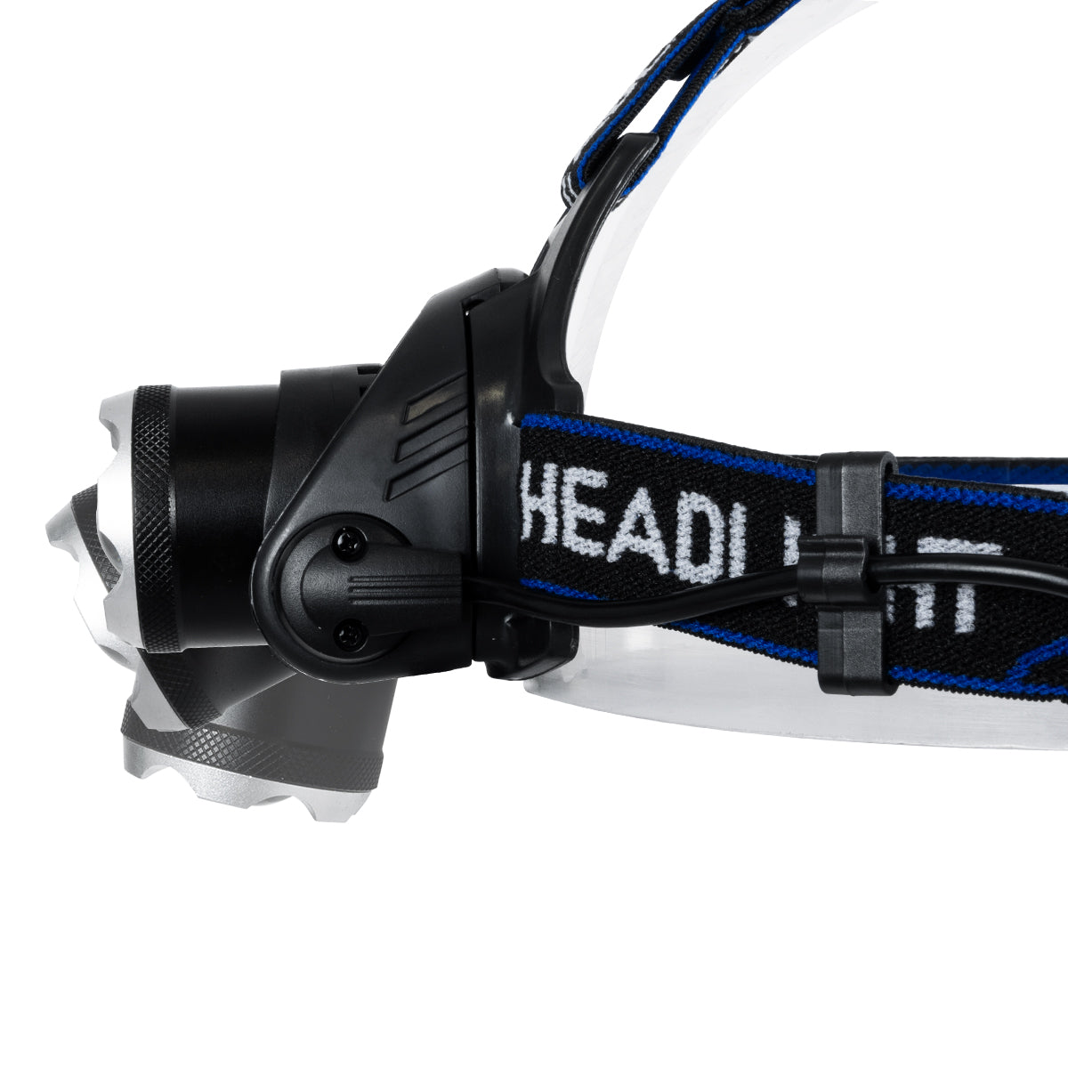 GloboStar® 79055 Φακός Κεφαλής Επαναφορτιζόμενος LED CREE XML2-T6 Chip 10 Watt 800lm με 2 x 18650 Μπαταρίες 5200mAh - Ψυχρό Λευκό 6000K - Μ8.5 x Π6.5 x Υ7cm - ledmania.gr
