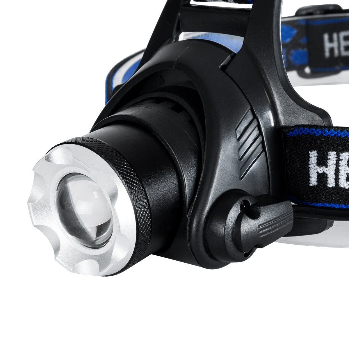 GloboStar® 79055 Φακός Κεφαλής Επαναφορτιζόμενος LED CREE XML2-T6 Chip 10 Watt 800lm με 2 x 18650 Μπαταρίες 5200mAh - Ψυχρό Λευκό 6000K - Μ8.5 x Π6.5 x Υ7cm - ledmania.gr