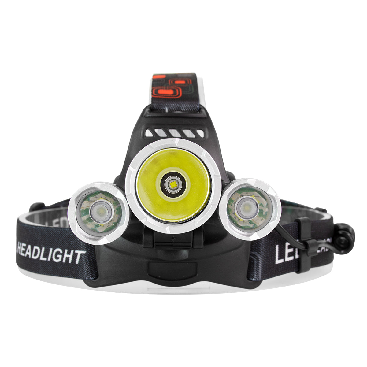 GloboStar® 79057 Φακός Κεφαλής Επαναφορτιζόμενος LED CREE XML2-T6 Chip 30 Watt 3000lm με 2 x 18650 Μπαταρίες 6000mAh Ψυχρό Λευκό 6000K - ledmania.gr