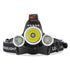 GloboStar® 79057 Φακός Κεφαλής Επαναφορτιζόμενος LED CREE XML2-T6 Chip 30 Watt 3000lm με 2 x 18650 Μπαταρίες 6000mAh Ψυχρό Λευκό 6000K - ledmania.gr