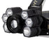 GloboStar® 79061 Φακός Κεφαλής Επαναφορτιζόμενος Zoom LED CREE XML2-T6 Chip 90 Watt 9000lm με 2 x 18650 Μπαταρίες 13600mAh Ψυχρό Λευκό 6000K - ledmania.gr