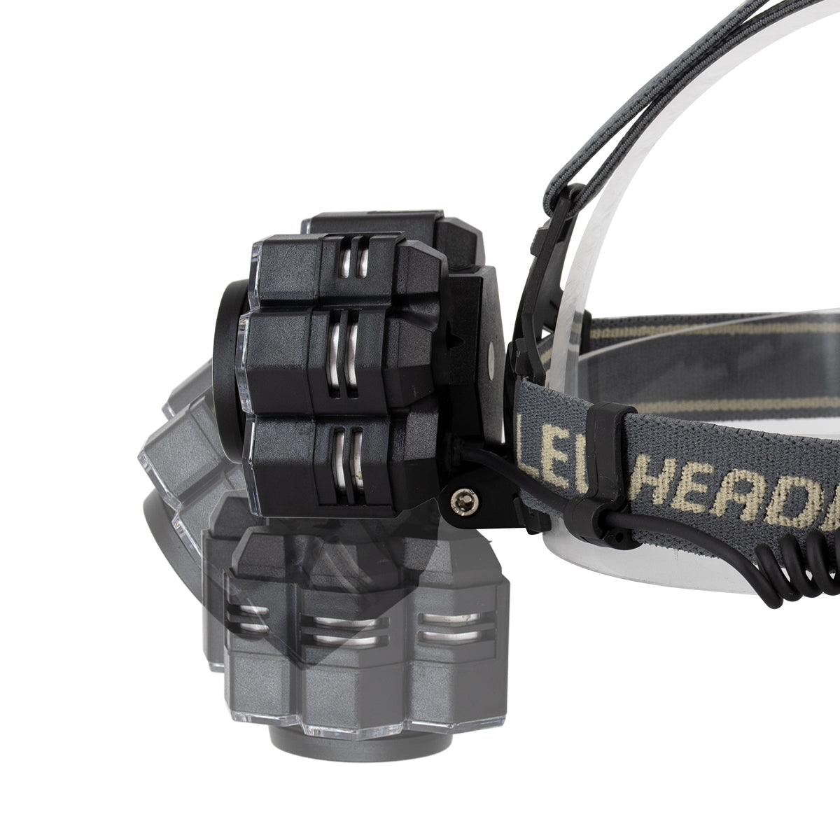 GloboStar® 79061 Φακός Κεφαλής Επαναφορτιζόμενος Zoom LED CREE XML2-T6 Chip 90 Watt 9000lm με 2 x 18650 Μπαταρίες 13600mAh Ψυχρό Λευκό 6000K - ledmania.gr