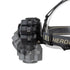 GloboStar® 79061 Φακός Κεφαλής Επαναφορτιζόμενος Zoom LED CREE XML2-T6 Chip 90 Watt 9000lm με 2 x 18650 Μπαταρίες 13600mAh Ψυχρό Λευκό 6000K - ledmania.gr