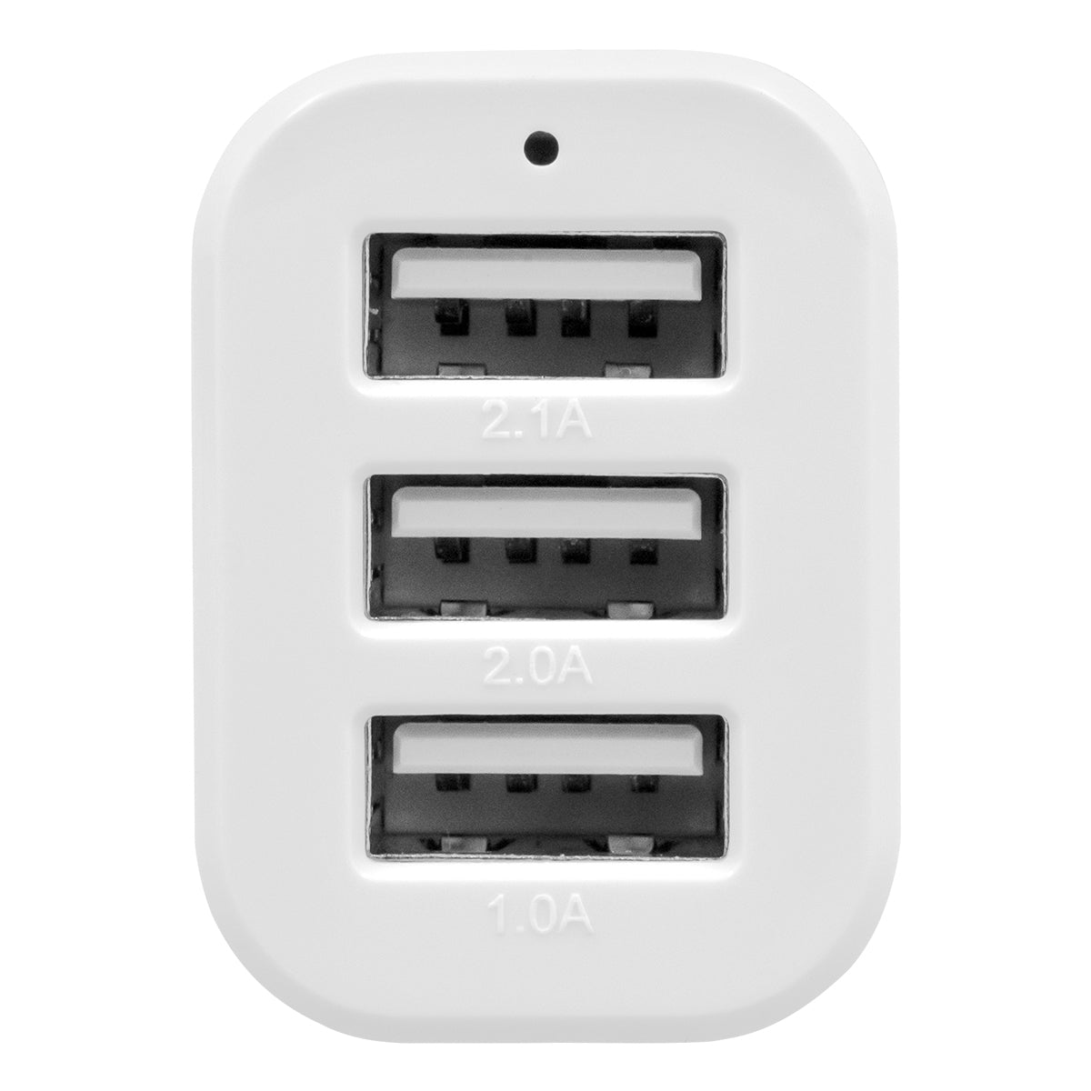 Globostar® 79501 Ασημί Φορτιστής Αυτοκινήτου DC 12-24V με 3 Εξόδους USB DC 5V Max 3.1A 20W και Καλώδιο USB σε Type-C - ledmania.gr