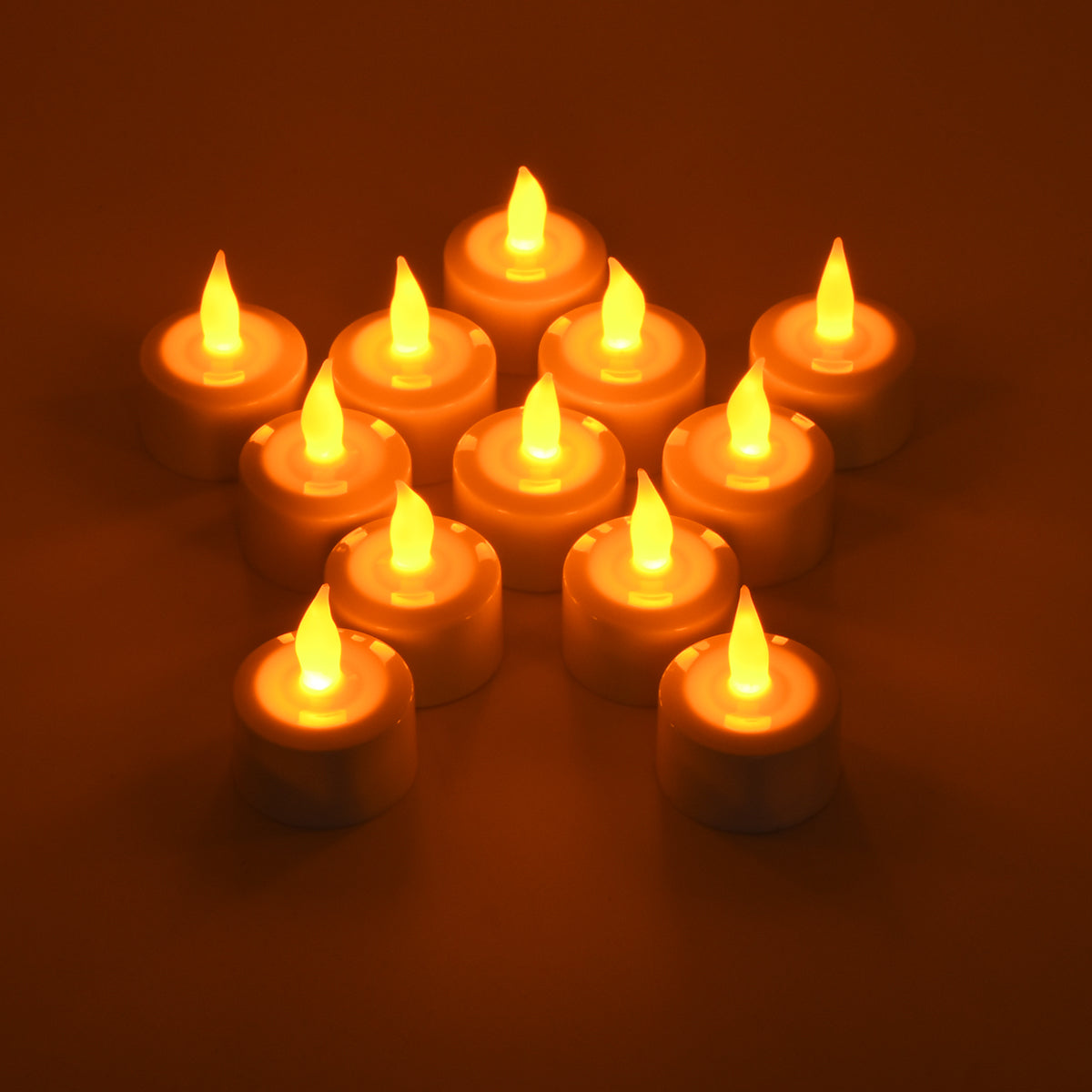 GLOBOSTAR® FIREFLAME 79565 Διακοσμητικά Κεράκια Ρεσώ με Εφέ Κινούμενης Φλόγας & Βάση Φόρτισης LED 0.2W 5lm 180° DC 1.2V με 12x Επαναφορτιζόμενες Μπαταρίες Ni-MH IP20 Θερμό Λευκό 2700K - Λευκό - Μ3.9 x Π3.9 x Υ4.9cm - Πακέτο 6 Τεμαχίων - 2 Χρόνια Εγγύηση