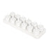 GLOBOSTAR® FIREFLAME 79565 Διακοσμητικά Κεράκια Ρεσώ με Εφέ Κινούμενης Φλόγας & Βάση Φόρτισης LED 0.2W 5lm 180° DC 1.2V με 12x Επαναφορτιζόμενες Μπαταρίες Ni-MH IP20 Θερμό Λευκό 2700K - Λευκό - Μ3.9 x Π3.9 x Υ4.9cm - Πακέτο 6 Τεμαχίων - 2 Χρόνια Εγγύηση