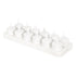 GLOBOSTAR® FIREFLAME 79565 Διακοσμητικά Κεράκια Ρεσώ με Εφέ Κινούμενης Φλόγας & Βάση Φόρτισης LED 0.2W 5lm 180° DC 1.2V με 12x Επαναφορτιζόμενες Μπαταρίες Ni-MH IP20 Θερμό Λευκό 2700K - Λευκό - Μ3.9 x Π3.9 x Υ4.9cm - Πακέτο 6 Τεμαχίων - 2 Χρόνια Εγγύηση