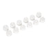 GLOBOSTAR® FIREFLAME 79565 Διακοσμητικά Κεράκια Ρεσώ με Εφέ Κινούμενης Φλόγας & Βάση Φόρτισης LED 0.2W 5lm 180° DC 1.2V με 12x Επαναφορτιζόμενες Μπαταρίες Ni-MH IP20 Θερμό Λευκό 2700K - Λευκό - Μ3.9 x Π3.9 x Υ4.9cm - Πακέτο 6 Τεμαχίων - 2 Χρόνια Εγγύηση