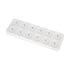 GLOBOSTAR® FIREFLAME 79565 Διακοσμητικά Κεράκια Ρεσώ με Εφέ Κινούμενης Φλόγας & Βάση Φόρτισης LED 0.2W 5lm 180° DC 1.2V με 12x Επαναφορτιζόμενες Μπαταρίες Ni-MH IP20 Θερμό Λευκό 2700K - Λευκό - Μ3.9 x Π3.9 x Υ4.9cm - Πακέτο 6 Τεμαχίων - 2 Χρόνια Εγγύηση