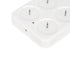 GLOBOSTAR® FIREFLAME 79565 Διακοσμητικά Κεράκια Ρεσώ με Εφέ Κινούμενης Φλόγας & Βάση Φόρτισης LED 0.2W 5lm 180° DC 1.2V με 12x Επαναφορτιζόμενες Μπαταρίες Ni-MH IP20 Θερμό Λευκό 2700K - Λευκό - Μ3.9 x Π3.9 x Υ4.9cm - Πακέτο 6 Τεμαχίων - 2 Χρόνια Εγγύηση