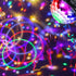 GLOBOSTAR® DISCOBALL 79602 Disco Μπάλα Φωτορυθμικό με RF Ασύρματο Χειριστήριο LED 20W 1000lm 180° AC 220-240V IP20 Πολύχρωμο RGB DMX512- Μ17 x Π17 x Υ15cm - 2 Χρόνια Εγγύηση