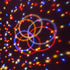 GLOBOSTAR® DISCOBALL 79602 Disco Μπάλα Φωτορυθμικό με RF Ασύρματο Χειριστήριο LED 20W 1000lm 180° AC 220-240V IP20 Πολύχρωμο RGB DMX512- Μ17 x Π17 x Υ15cm - 2 Χρόνια Εγγύηση