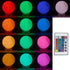 GloboStar® MOON 79607-S Επιτραπέζιο Φωτιστικό LED 3W 150lm 360° DC 5V IP20 RGB Dimmable Λευκό Πλαστικό με Μπεζ Ξύλο - Λειτουργία μόνο σε ρεύμα, χωρίς μπαταρίες - Μ20 x Π20 x Υ23cm - 2 Χρόνια Εγγύηση - ledmania.gr