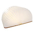 GLOBOSTAR® BOOKDECO 79635 Μοντέρνο Επιτραπέζιο Φωτιστικό Πορτατίφ LED 4W 350lm 180° DC 5V με USB 2.0 & Επαναφορτιζόμενη Μπαταρία Li-ion 3.2V 1000mAh IP20 Θερμό Λευκό 2700K - Μπεζ - Μ21.5 x Π16.5 x Υ2.2cm - 2 Χρόνια Εγγύηση