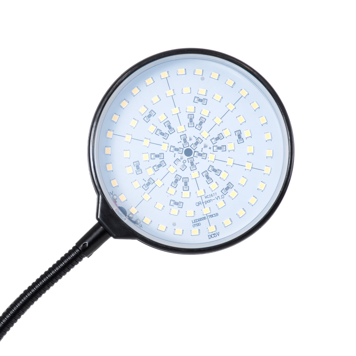 GloboStar® 79649 Grow Light Hydro Spectrum LED Φωτιστικό Ανάπτυξης Υδροπονικών Φυτών Γλάστρας με 1 Κινούμενη Κεφαλή & Βάση Clip SMD 2835 5W 160° DC 5V IP20 με Dimmer & Timer Εσωτερικού Χώρου για Κάλυψη Επιφάνειας 0.6m x 0.6m Πλήρους Φάσματος Φωτισμού - ledmania.gr