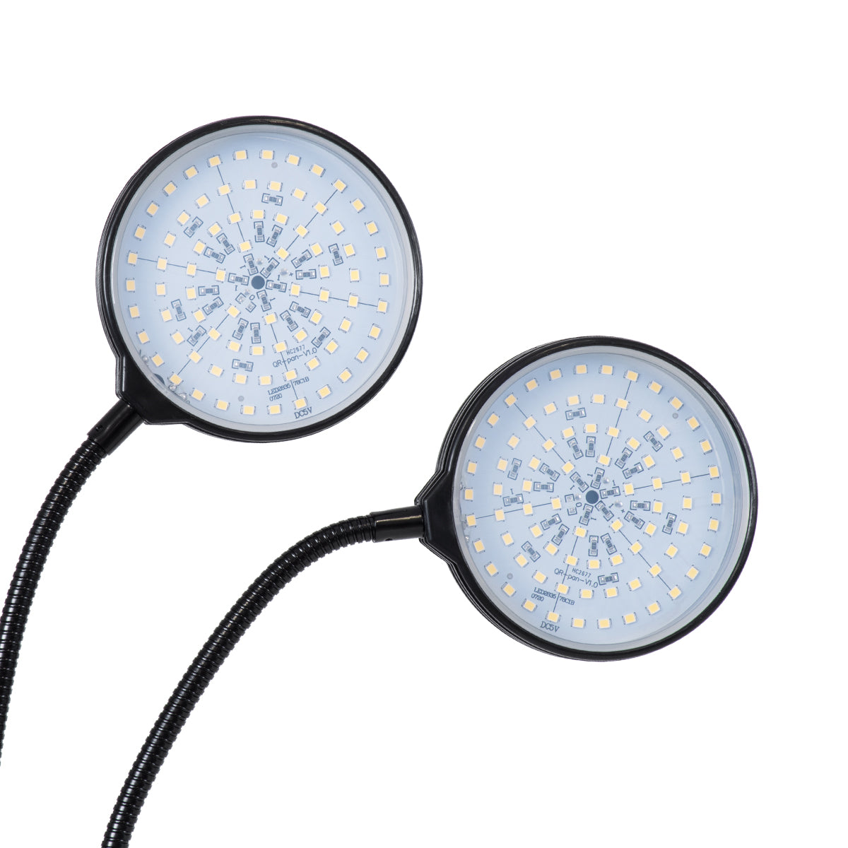 GloboStar® 79651 Grow Light Hydro Spectrum LED Φωτιστικό Ανάπτυξης Υδροπονικών Φυτών Γλάστρας με 2 Κινούμενες Κεφαλές & Βάση Clip SMD 2835 10W 160° DC 5V IP20 με Dimmer & Timer Εσωτερικού Χώρου για Κάλυψη Επιφάνειας 0.6m x 0.6m Πλήρους Φάσματος Φωτισμού - ledmania.gr