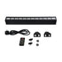 GLOBOSTAR® UVBAR 79660 Μπάρα Φωτισμού με IR Ασύρματο Χειριστήριο LED 36W 120° AC 220-240V IP20 Ultraviolet UV Black Light DMX512 - Star LED Chip - Μαύρο - Μ50 x Π6 x Υ6cm - 2 Χρόνια Εγγύηση