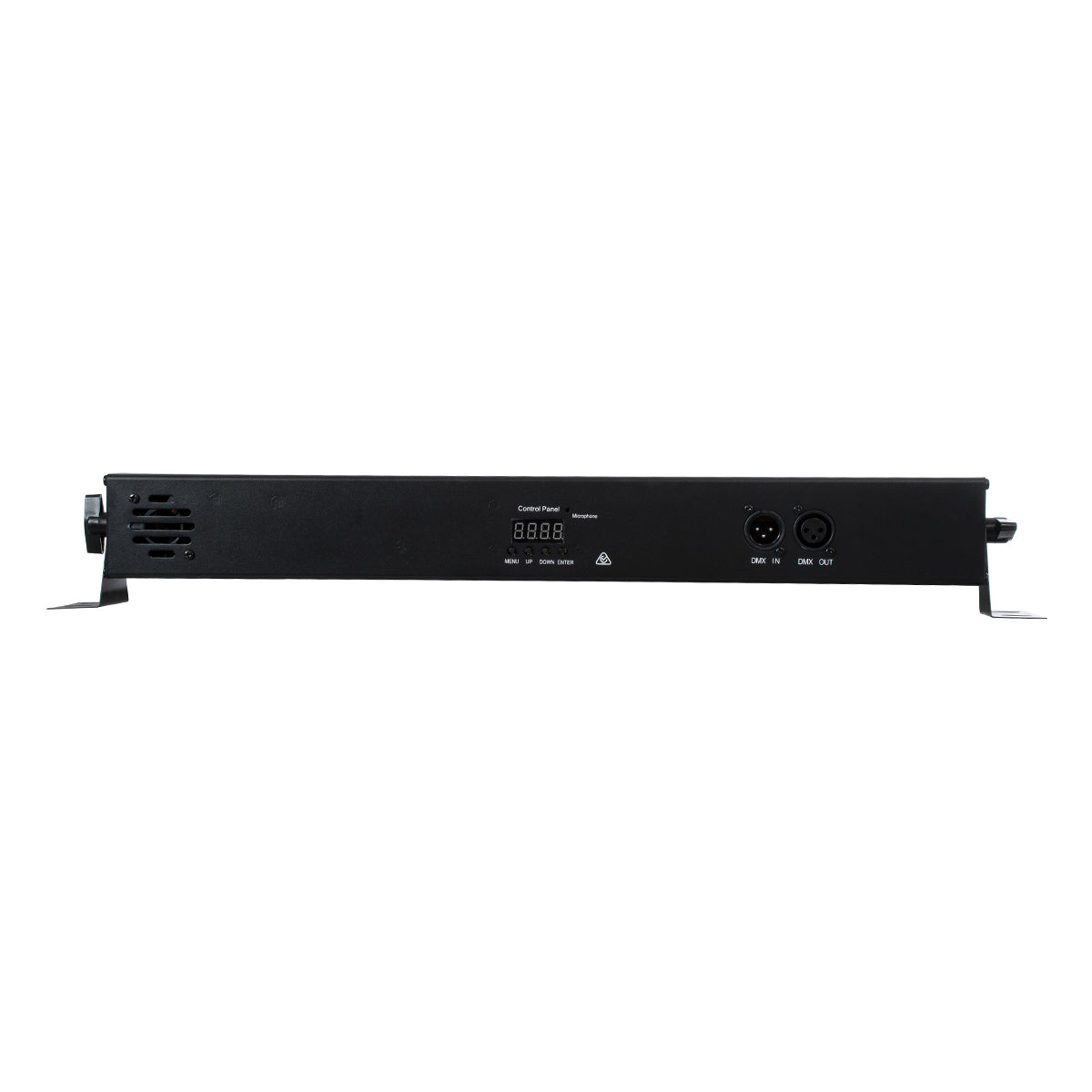 GLOBOSTAR® UVBAR 79660 Μπάρα Φωτισμού με IR Ασύρματο Χειριστήριο LED 36W 120° AC 220-240V IP20 Ultraviolet UV Black Light DMX512 - Star LED Chip - Μαύρο - Μ50 x Π6 x Υ6cm - 2 Χρόνια Εγγύηση