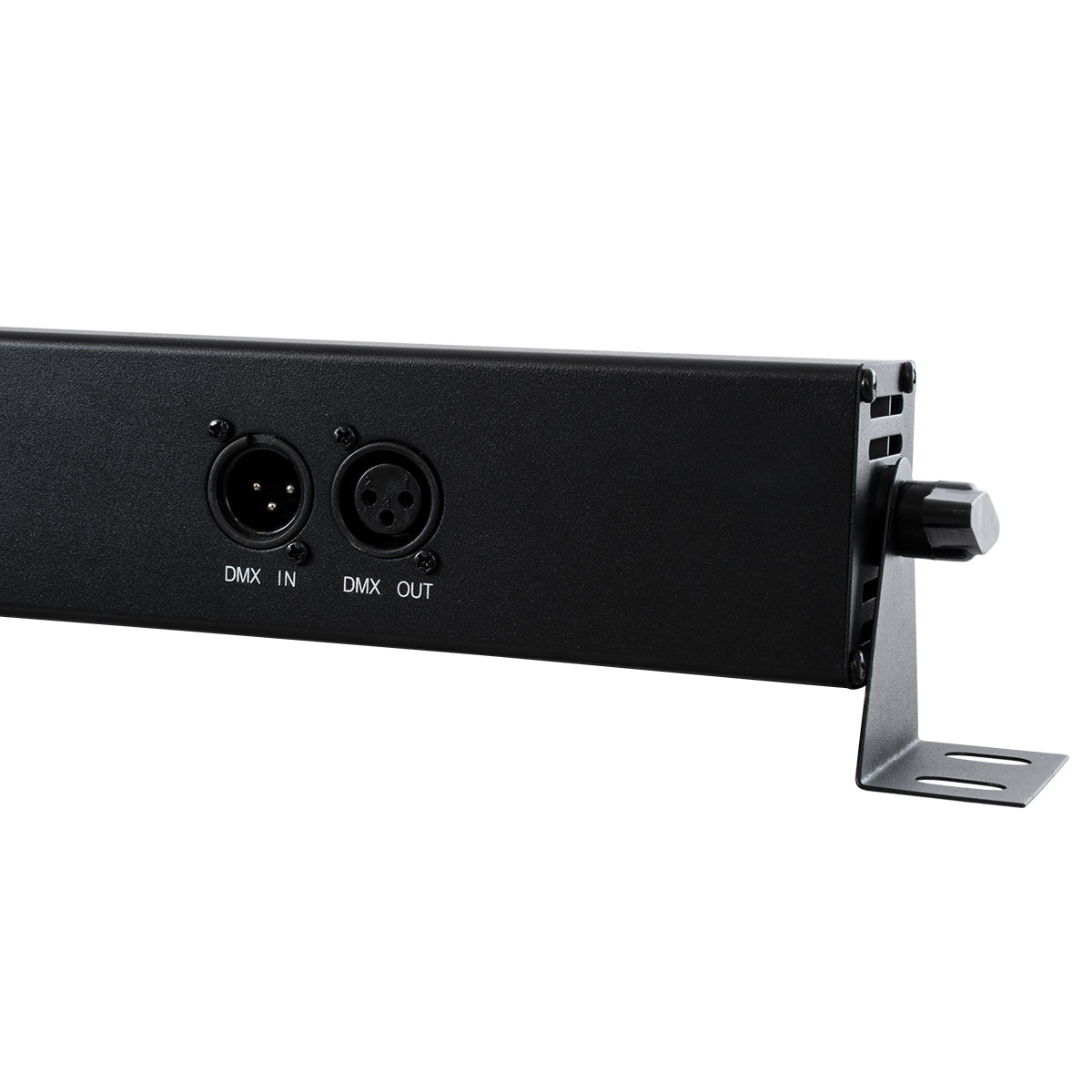 GLOBOSTAR® UVBAR 79660 Μπάρα Φωτισμού με IR Ασύρματο Χειριστήριο LED 36W 120° AC 220-240V IP20 Ultraviolet UV Black Light DMX512 - Star LED Chip - Μαύρο - Μ50 x Π6 x Υ6cm - 2 Χρόνια Εγγύηση