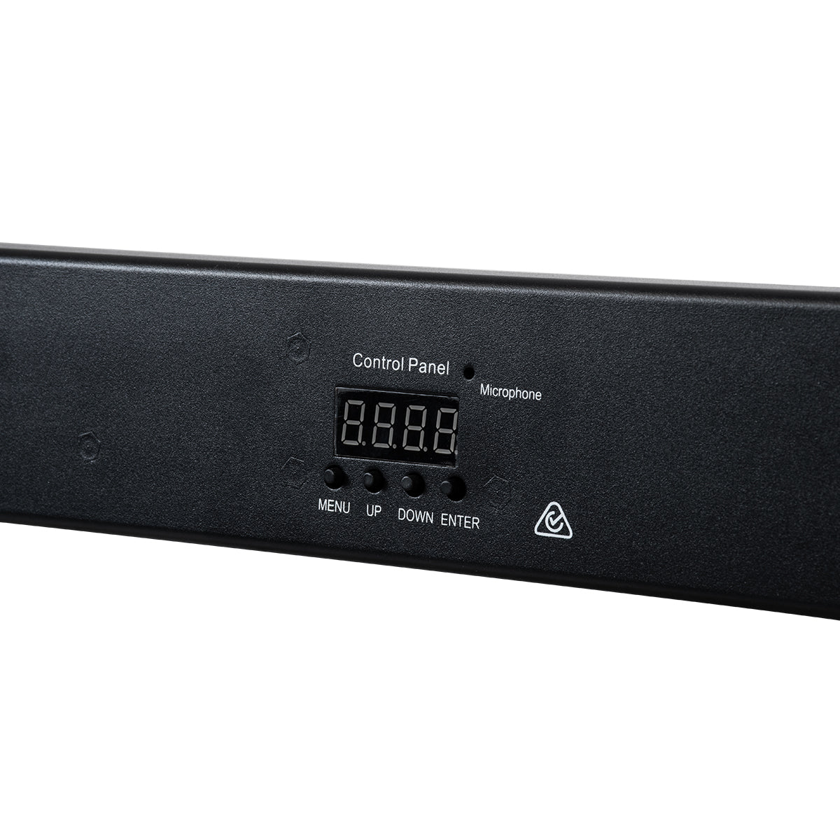 GLOBOSTAR® UVBAR 79660 Μπάρα Φωτισμού με IR Ασύρματο Χειριστήριο LED 36W 120° AC 220-240V IP20 Ultraviolet UV Black Light DMX512 - Star LED Chip - Μαύρο - Μ50 x Π6 x Υ6cm - 2 Χρόνια Εγγύηση