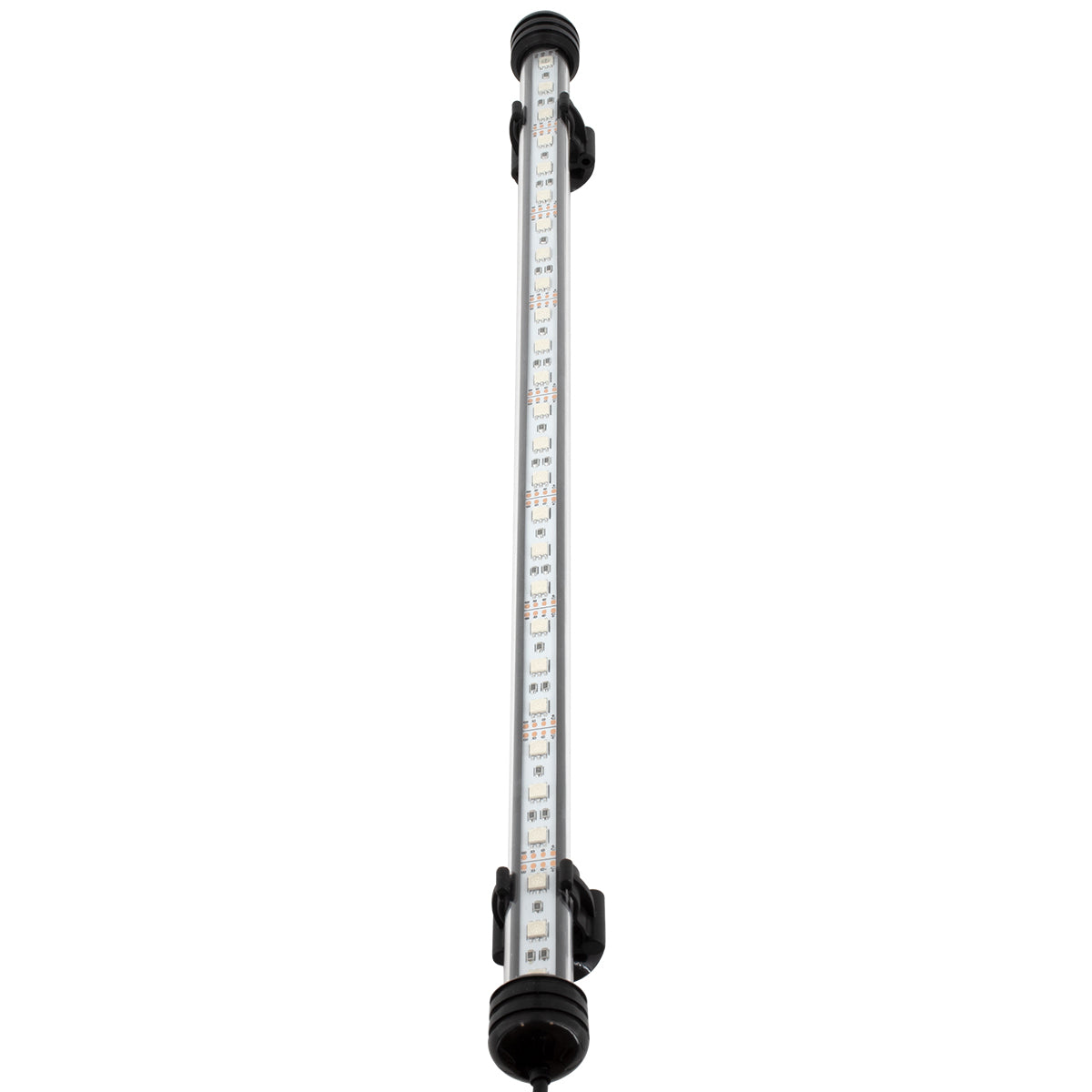 GLOBOSTAR® AQUARIUS 79673 Φωτιστικό Ενυδρείου με IR Ασύρματο Χειριστήριο LED 5.5W 275lm 180° AC 220-240V Αδιάβροχο IP68 Πολύχρωμο RGB Dimmable - Sanan SMD Chip - Μαύρο - Μ48 x Π2.5 x Υ2.5cm - 2 Χρόνια Εγγύηση