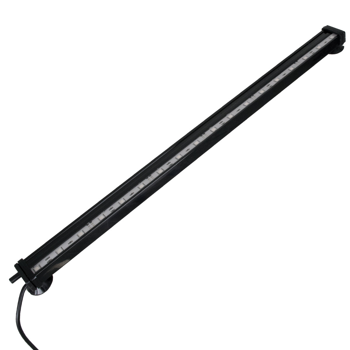 GLOBOSTAR® AQUARIUS 79676 Φωτιστικό Ενυδρείου με Οξυγονωτή & IR Ασύρματο Χειριστήριο LED 18W 900lm 180° AC 220-240V Αδιάβροχο IP68 Πολύχρωμο RGB Dimmable - Sanan SMD Chip - Μαύρο - Μ45 x Π2.8 x Υ1.3cm - 2 Χρόνια Εγγύηση