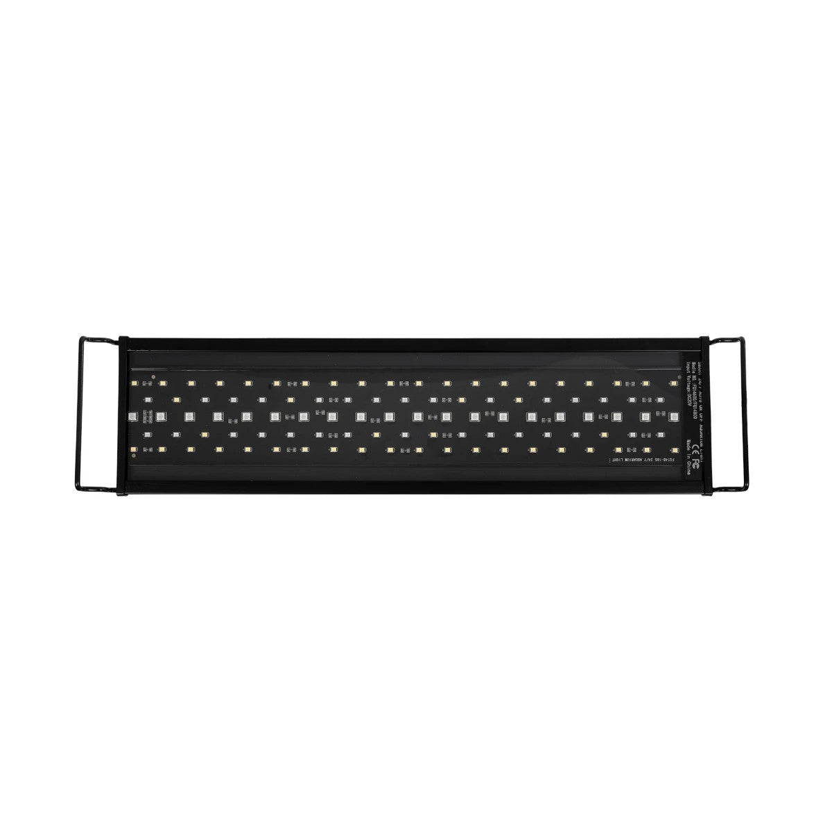 GLOBOSTAR® AQUARIUS 79679 Φωτιστικό Ενυδρείου με Ενσωματωμένο Χειριστήριο LED 16W 800lm 120° AC 220-240V Αδιάβροχο IP44 Πολύχρωμο RGBW Dimmable - Sanan SMD Chip - Μαύρο - Μ45 x Π11 x Υ3cm - 2 Χρόνια Εγγύηση - ledmania.gr