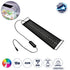GLOBOSTAR® AQUARIUS 79679 Φωτιστικό Ενυδρείου με Ενσωματωμένο Χειριστήριο LED 16W 800lm 120° AC 220-240V Αδιάβροχο IP44 Πολύχρωμο RGBW Dimmable - Sanan SMD Chip - Μαύρο - Μ45 x Π11 x Υ3cm - 2 Χρόνια Εγγύηση - ledmania.gr