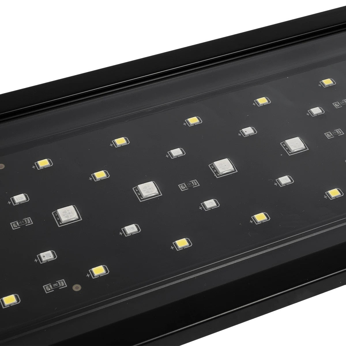 GLOBOSTAR® AQUARIUS 79679 Φωτιστικό Ενυδρείου με Ενσωματωμένο Χειριστήριο LED 16W 800lm 120° AC 220-240V Αδιάβροχο IP44 Πολύχρωμο RGBW Dimmable - Sanan SMD Chip - Μαύρο - Μ45 x Π11 x Υ3cm - 2 Χρόνια Εγγύηση - ledmania.gr