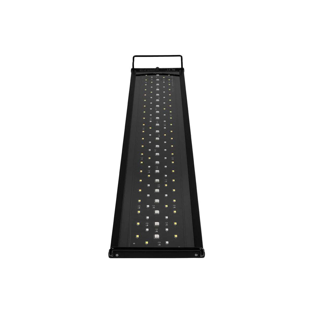 GLOBOSTAR® AQUARIUS 79680 Φωτιστικό Ενυδρείου με Ενσωματωμένο Χειριστήριο LED 19W 950lm 120° AC 220-240V Αδιάβροχο IP44 Πολύχρωμο RGBW Dimmable - Sanan SMD Chip - Μαύρο - Μ60 x Π11 x Υ3cm - 2 Χρόνια Εγγύηση - ledmania.gr