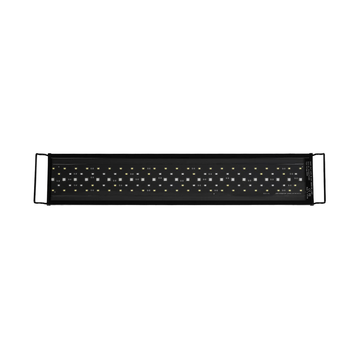GLOBOSTAR® AQUARIUS 79680 Φωτιστικό Ενυδρείου με Ενσωματωμένο Χειριστήριο LED 19W 950lm 120° AC 220-240V Αδιάβροχο IP44 Πολύχρωμο RGBW Dimmable - Sanan SMD Chip - Μαύρο - Μ60 x Π11 x Υ3cm - 2 Χρόνια Εγγύηση - ledmania.gr