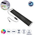 GLOBOSTAR® AQUARIUS 79680 Φωτιστικό Ενυδρείου με Ενσωματωμένο Χειριστήριο LED 19W 950lm 120° AC 220-240V Αδιάβροχο IP44 Πολύχρωμο RGBW Dimmable - Sanan SMD Chip - Μαύρο - Μ60 x Π11 x Υ3cm - 2 Χρόνια Εγγύηση - ledmania.gr