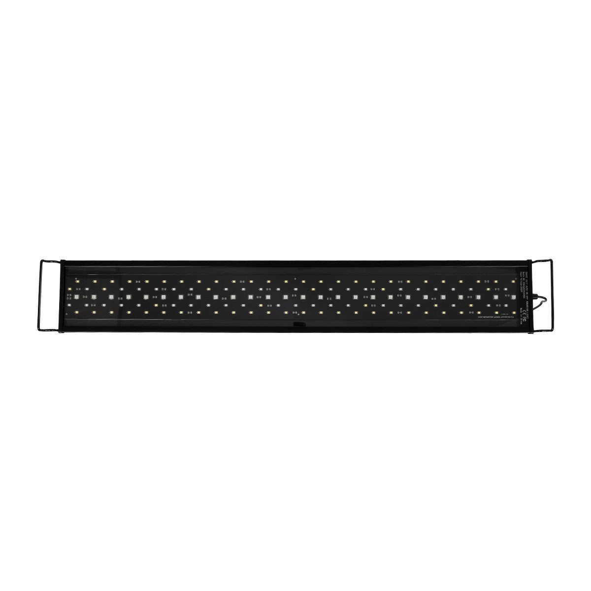 GLOBOSTAR® AQUARIUS 79681 Φωτιστικό Ενυδρείου με Ενσωματωμένο Χειριστήριο LED 22W 1100lm 120° AC 220-240V Αδιάβροχο IP44 Πολύχρωμο RGBW Dimmable - Sanan SMD Chip - Μαύρο - Μ75 x Π11 x Υ3cm - 2 Χρόνια Εγγύηση - ledmania.gr
