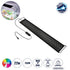 GLOBOSTAR® AQUARIUS 79681 Φωτιστικό Ενυδρείου με Ενσωματωμένο Χειριστήριο LED 22W 1100lm 120° AC 220-240V Αδιάβροχο IP44 Πολύχρωμο RGBW Dimmable - Sanan SMD Chip - Μαύρο - Μ75 x Π11 x Υ3cm - 2 Χρόνια Εγγύηση - ledmania.gr