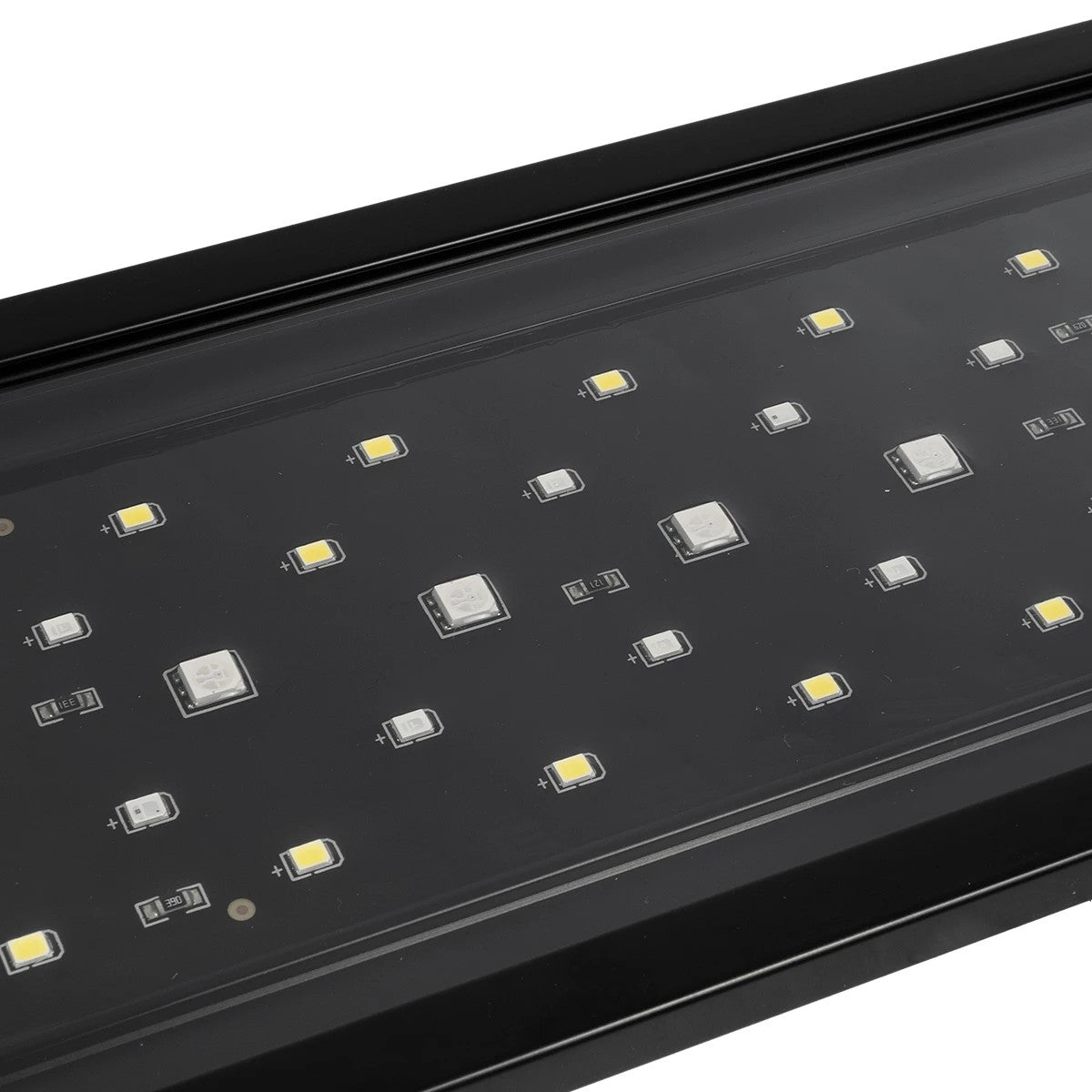 GLOBOSTAR® AQUARIUS 79681 Φωτιστικό Ενυδρείου με Ενσωματωμένο Χειριστήριο LED 22W 1100lm 120° AC 220-240V Αδιάβροχο IP44 Πολύχρωμο RGBW Dimmable - Sanan SMD Chip - Μαύρο - Μ75 x Π11 x Υ3cm - 2 Χρόνια Εγγύηση - ledmania.gr