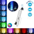 GLOBOSTAR® AQUARIUS 79682 Φωτιστικό Ενυδρείου με Οξυγονωτή LED 7.2W 360lm 180° AC 220-240V Αδιάβροχο IP68 Πολύχρωμο RGB - Sanan SMD Chip - Μαύρο - Μ5.5 x Π5.5 x Υ2.1cm - 2 Χρόνια Εγγύηση