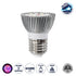 GLOBOSTAR® GROWSPOT 79691 Σποτ E27 MR16 Ανάπτυξης Φυτών LED 28W 840lm 120° AC 220-240V IP20 Πολύχρωμο Πλήρους Φάσματος Κόκκινο 660nm & Μπλε 450nm & UVIR 730nm Dimmable - Sanan SMD Chip -Μ5 x Π5 x Υ6cm - 2 Χρόνια Εγγύηση