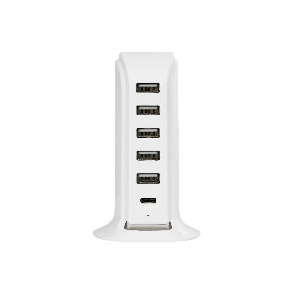 GloboStar® 79704 Επιτραπέζιος Φορτιστής Πολύμπριζο USB με 5 θύρες - ledmania.gr