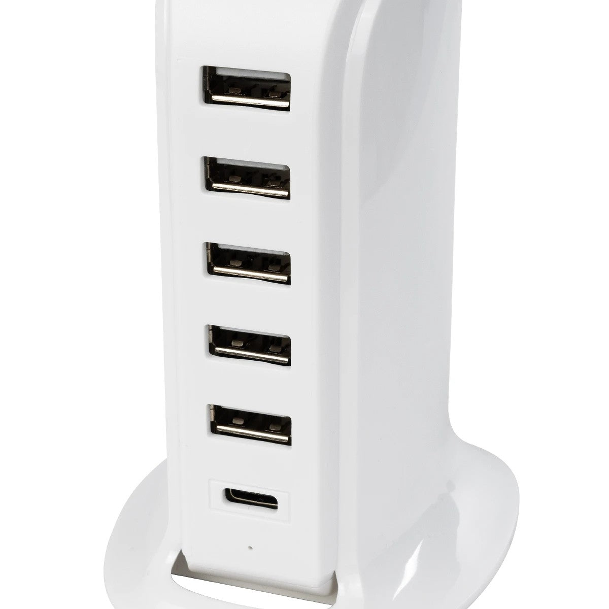 GloboStar® 79704 Επιτραπέζιος Φορτιστής Πολύμπριζο USB με 5 θύρες - ledmania.gr