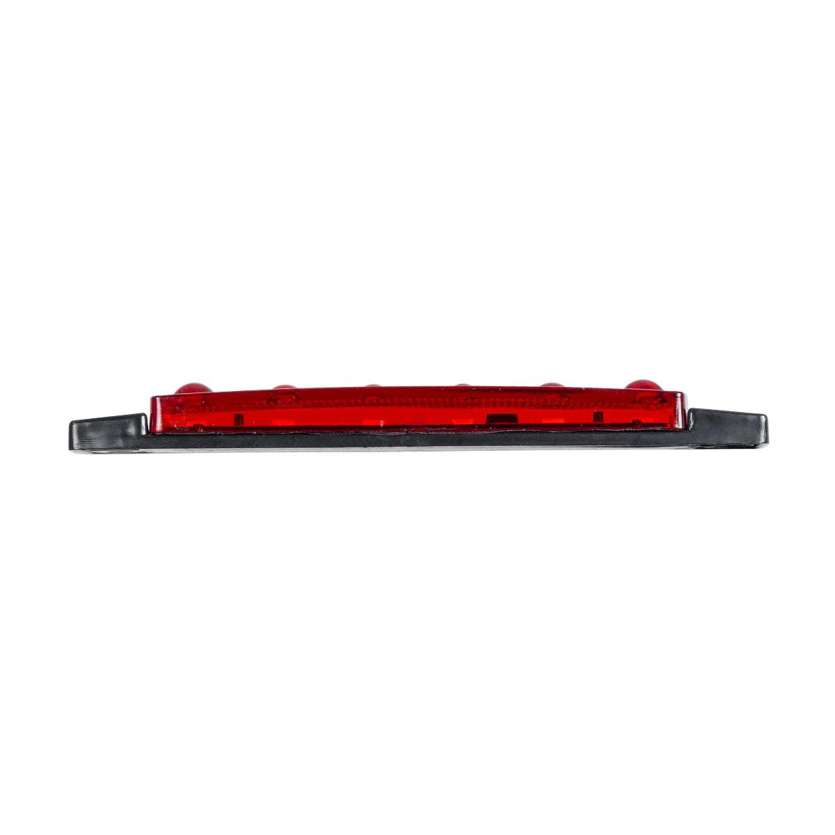 GLOBOSTAR® SIDEMARKER 79901 Φώτα Όγκου Οχημάτων LED 1.5W 75lm 120° DC 10-30V Αδιάβροχο IP66 Κόκκινο - 6 x SMD2835 Sanan Chip - Μ9.5 x Π2 x Υ1.1cm - 1 Χρόνο Εγγύηση
